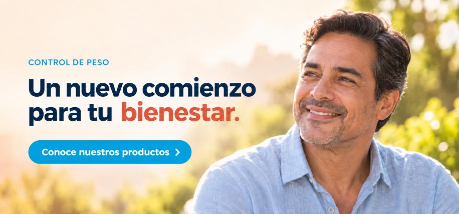 Control de peso: un nuevo comienzo para tu bienestar. Conoce nuestros productos